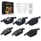 Front Rear Ceramic Brake Pads Set for Ford Escape and Focus (2013–2018)