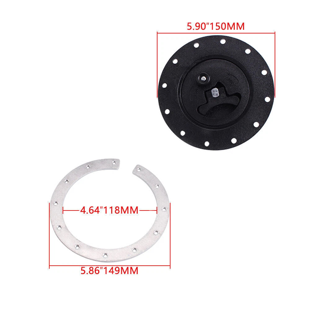 Fuel Cell Gas Tank Filler Cap Set for Make Model