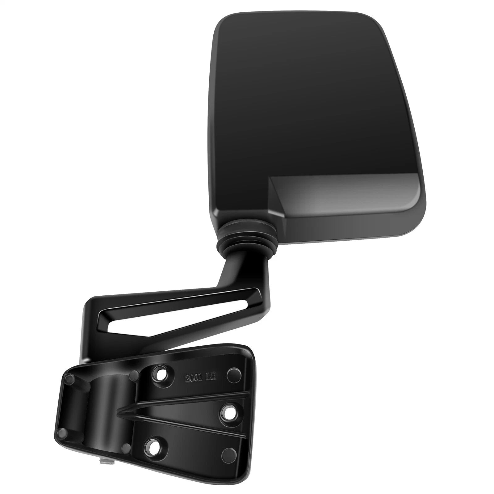 Set of 2 Manual Black Door Mirrors for Jeep Wrangler (1987–2002)