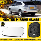 Replacement Mirror for Lexus RX330 (2004–2006) LH Glass
