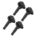 Set of 4 Ignition Coil Assemblies for Mercedes C180 C200 C230 (2002–2006)