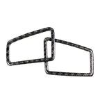 2Pcs Carbon Fiber Look Air Vent Outlet Cover for BMW 3 Series E90 E92 E93 (2005–2012)