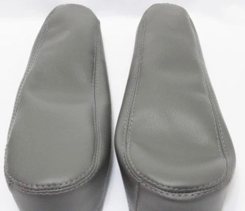 Front Seat Armrest Cover for Honda Odyssey (2005–2010) Gray Leather Synthetic