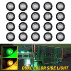 20x LED Marker Lights for Truck Trailer (3/4")