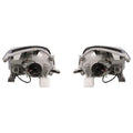 2 x Chrome HeadLights for Toyota Landcruiser Prado 120 Series (2002–2009)