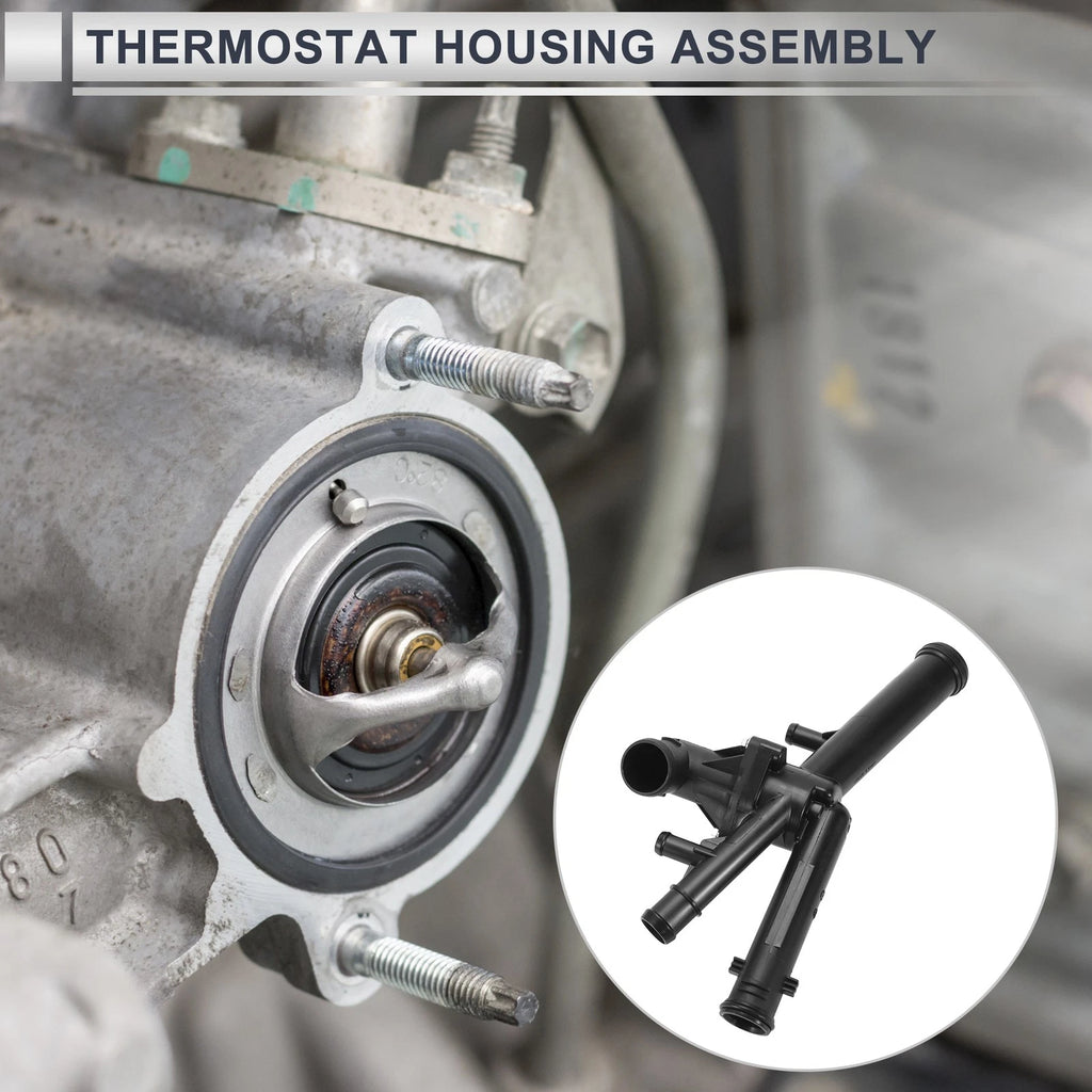 Engine Coolant Thermostat Housing Assembly for Audi Q7 3.6L (2007–2010)