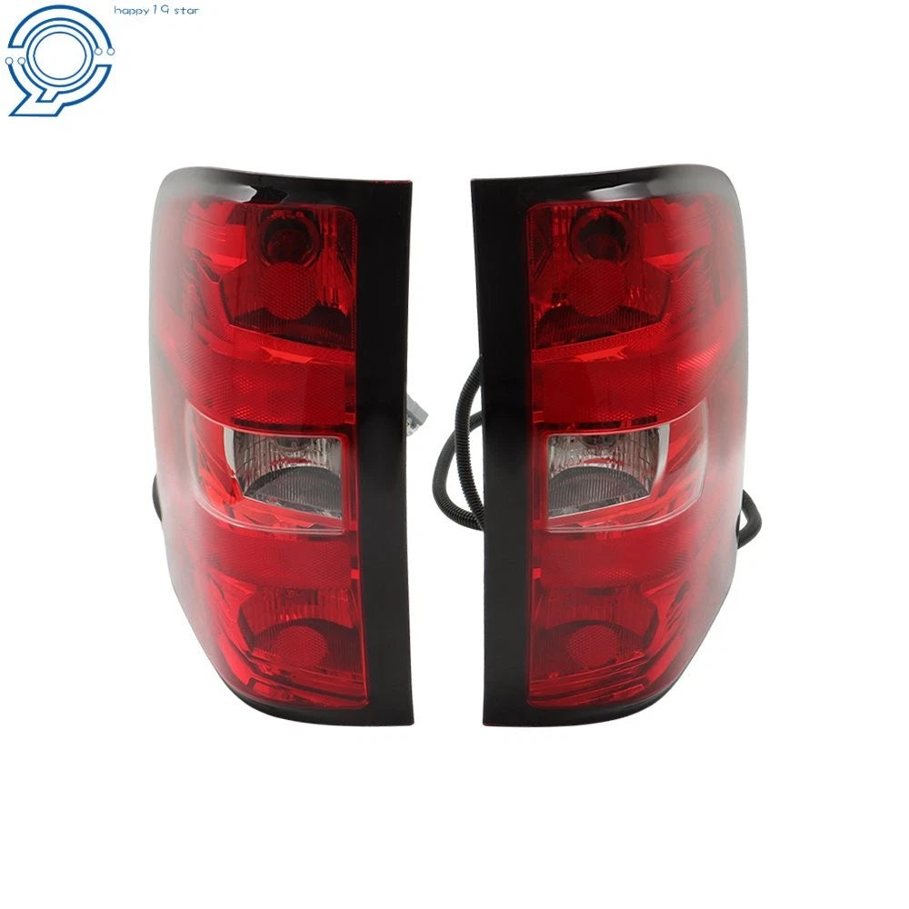Rear Pair Tail Lights for Chevy Silverado 1500 2500 HD (2007-2013)