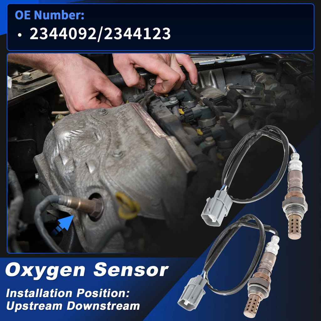 2X Upstream & Downstream Oxygen Sensor for Honda Odyssey 3.5L V6 (1999–2000)