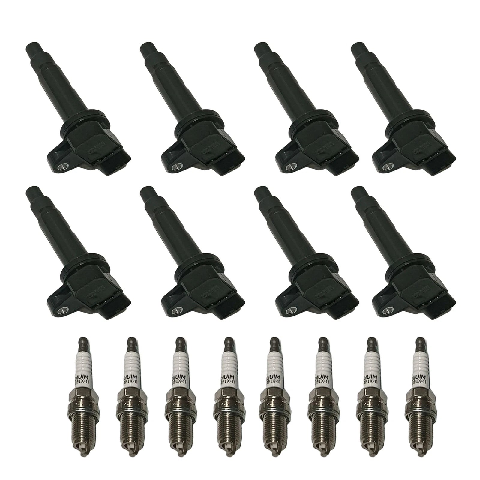 Set of 8 Ignition Coils & Spark Plugs for Toyota Tundra Sequoia (2000–2006)