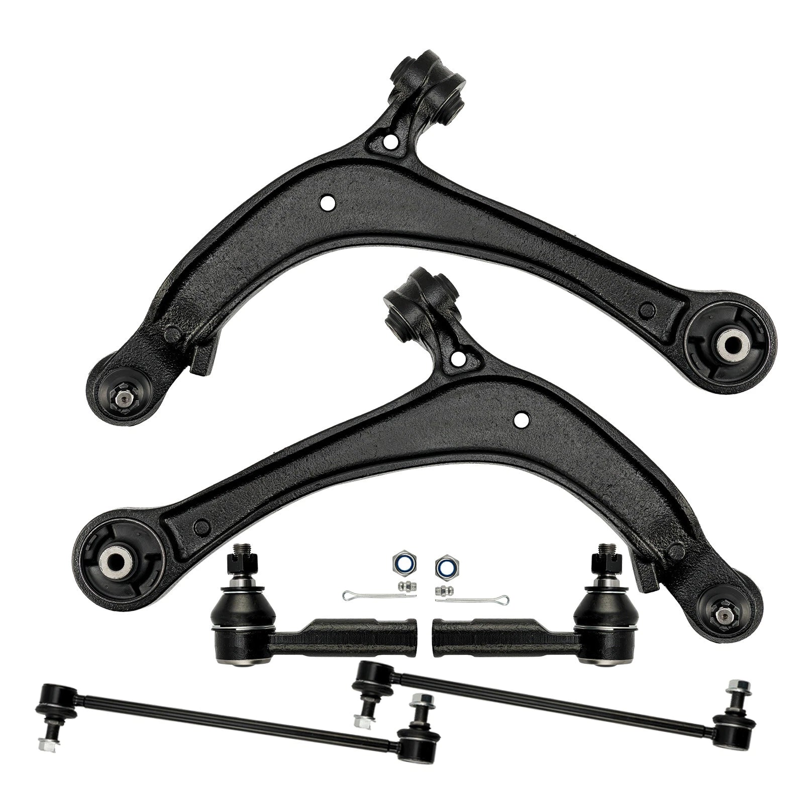 Front Lower Control Arms Outer Tie Rod Sway Bars for Honda Odyssey (2011–2017)