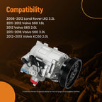 Air Conditioning Compressor for Volvo S60/S80/V70 3.0L (2011–2016) DCS17E