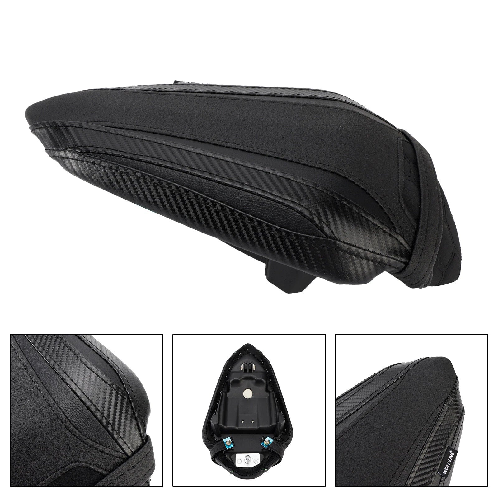Rear Passenger Seat Pillion for Kawasaki Ninja 500 (1994–1997)
