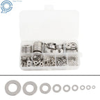 304 Stainless Steel Flat Washers Assortment Kit for Plumbing & Construction