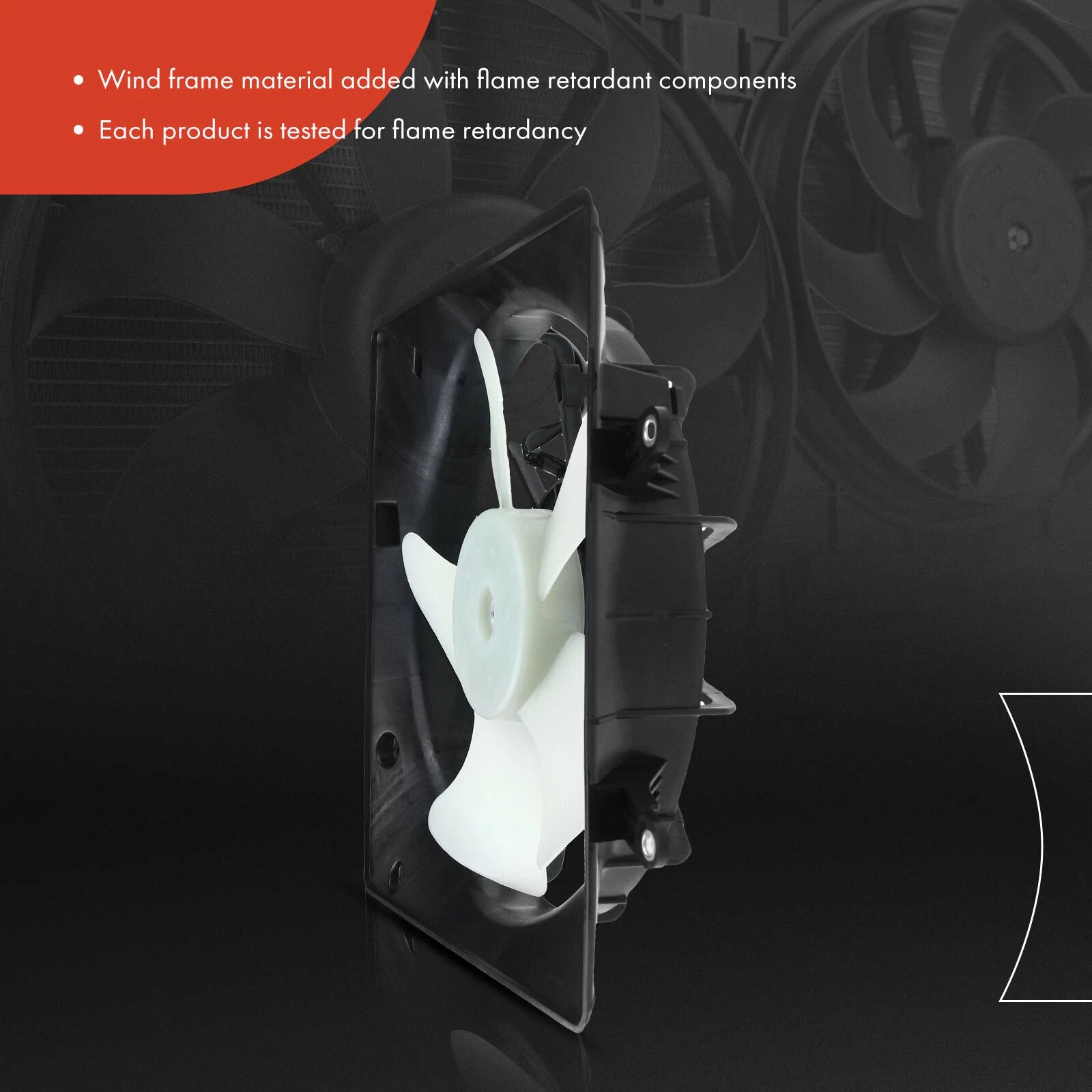 Cooling Fan Assembly with Shroud for Honda Accord (2003–2007)