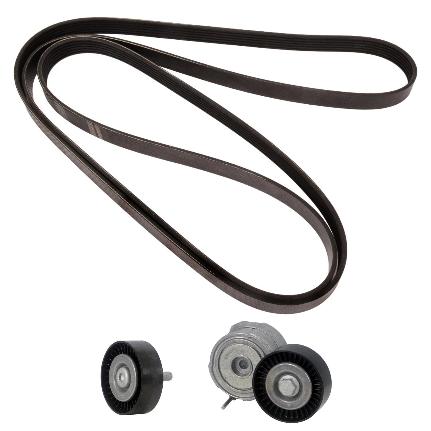 Drive Belt Idler Pulley Tensioner Kit for Audi A5 Quattro Q5 (2008–2017)