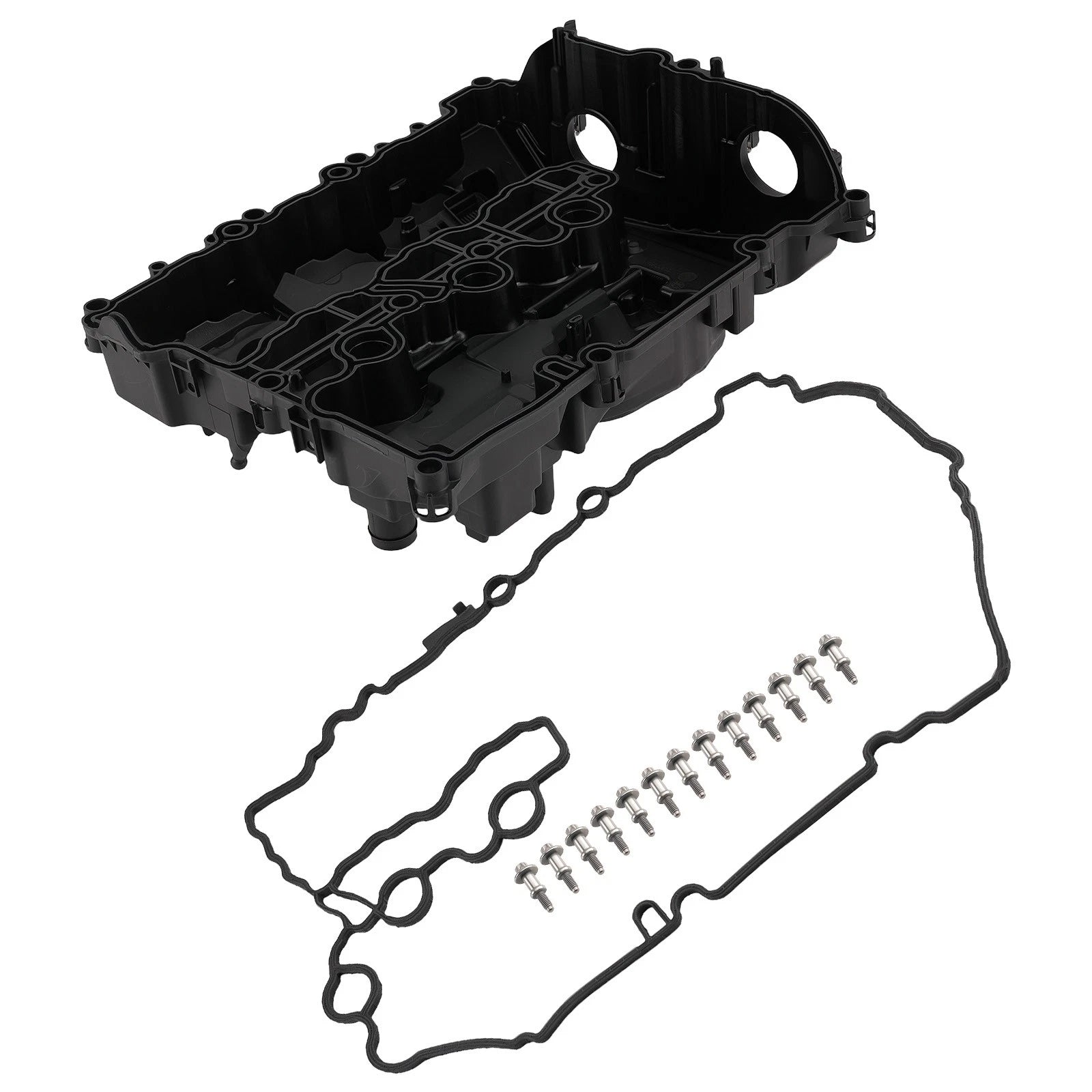 Engine Valve Cover for Mini Cooper F54 F55 (2014-2023) Black Plastic