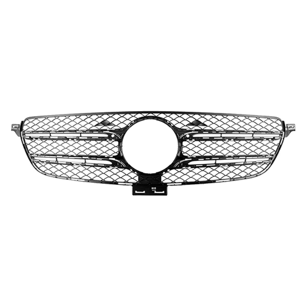 Replacement Black Matte Plastic Front Grille (See compatibility Chart)