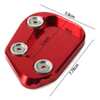 Red Kickstand Pad Extension for Honda CBR250RR (2017-2018)