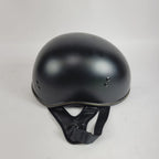 Half Motorcycle Helmet for Highway 21 Model .357 (Large, Matte Black) 77-1101L