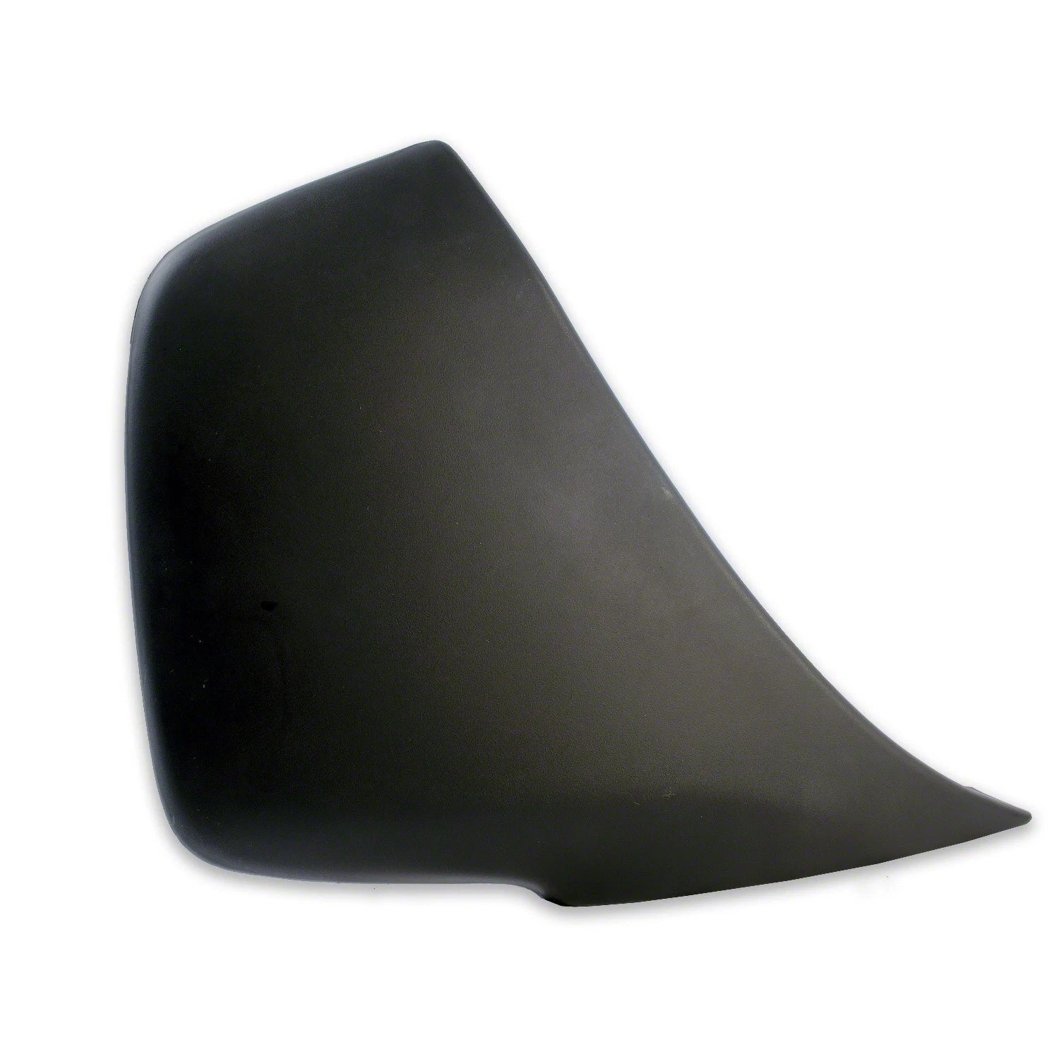Replacement Black Matte Passenger Side Front Bumper End (See Compatible Chart)