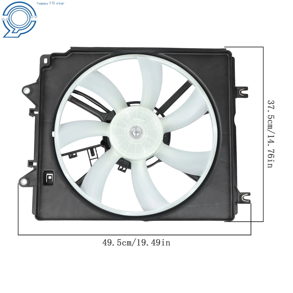 Radiator Condenser Fan Assembly for Honda CR-V (2017–2022)