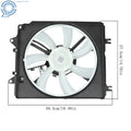 Radiator Condenser Fan Assembly for Honda CR-V (2017–2022)