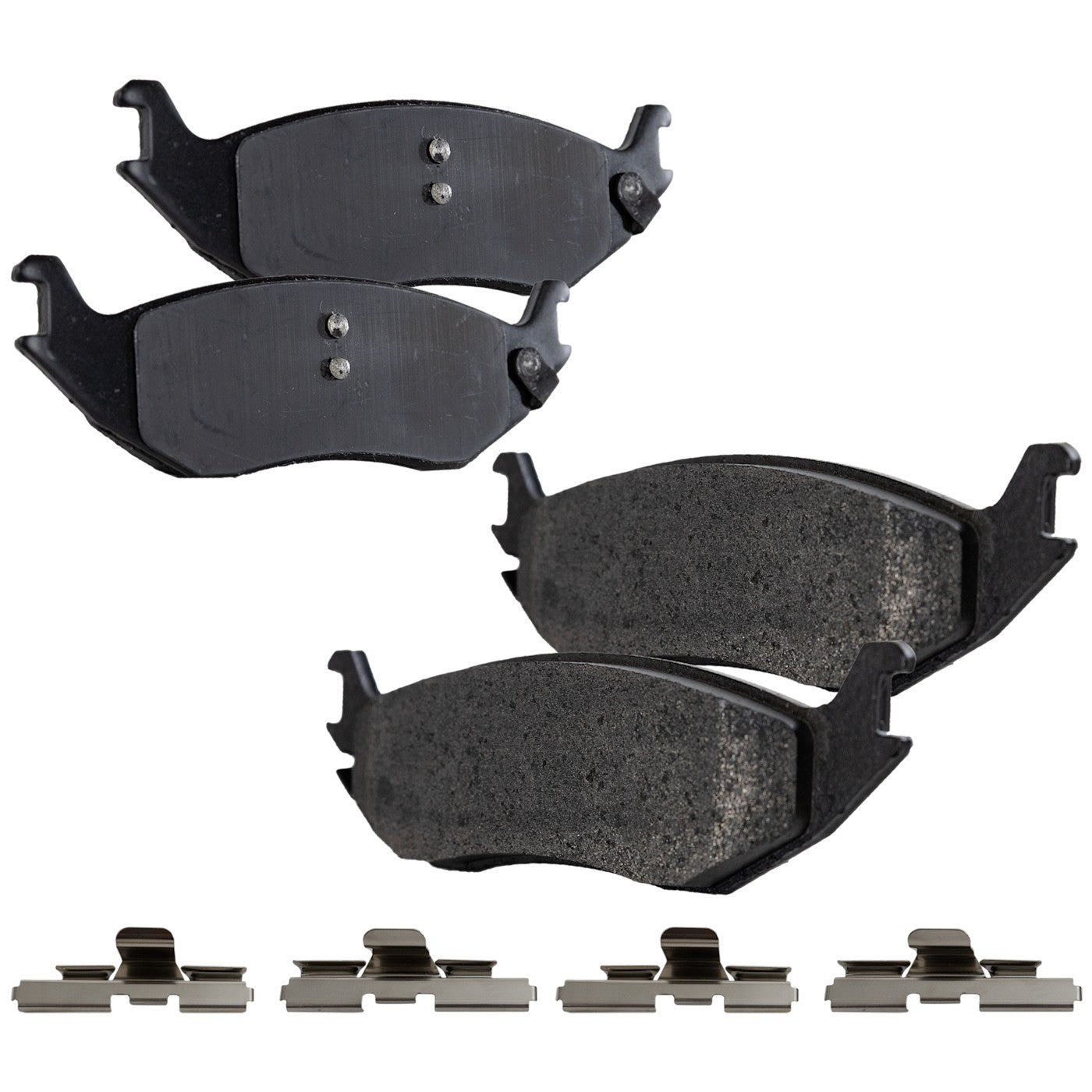 Brake Pad Set for Dodge Ram 1500 (2002–2010) Rear 2-Wheel RWD