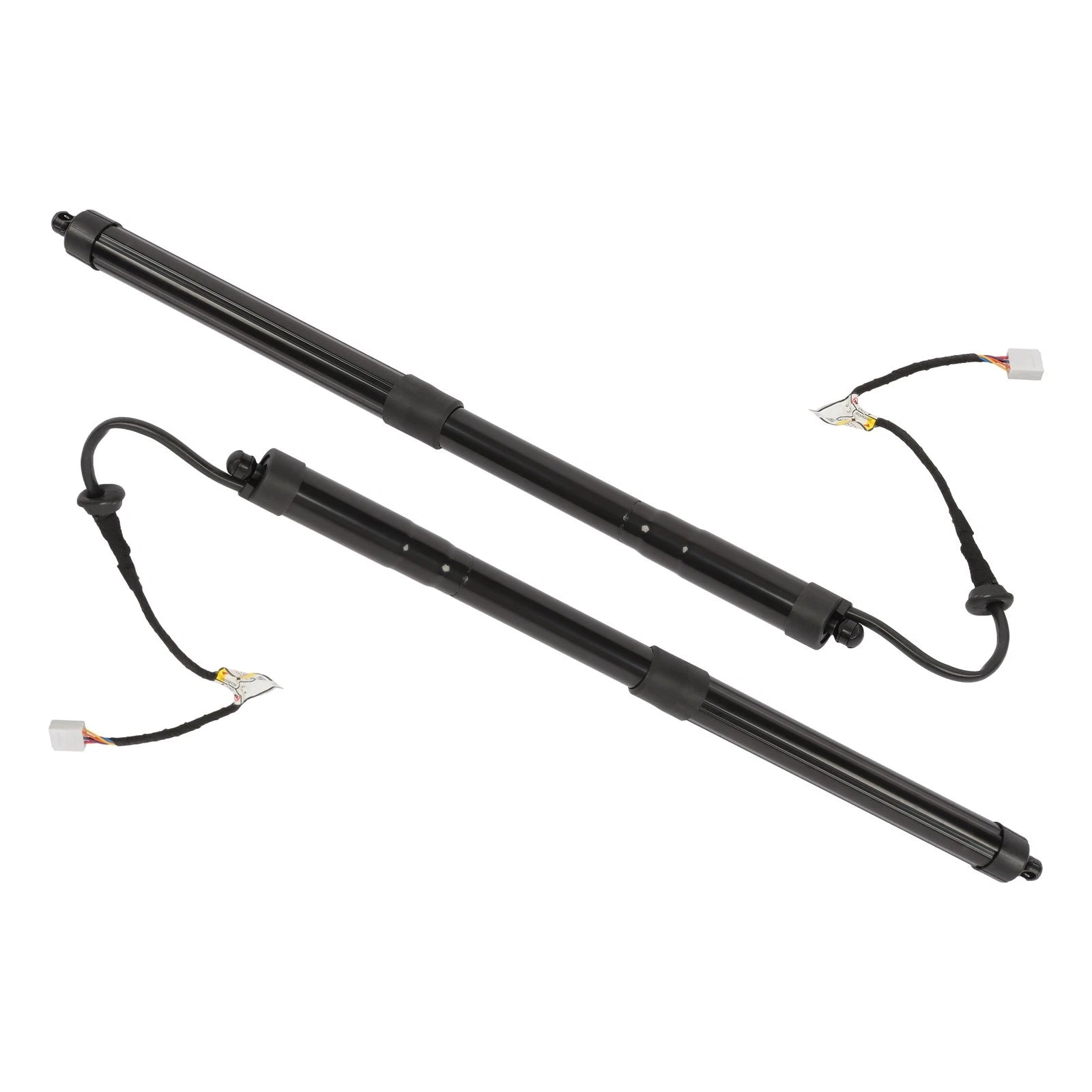 Set of 2 Steel Black Electric Tailgate Support Rods for Toyota RAV4 (2019–2021)