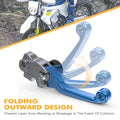 CNC Brake Clutch Levers for Husqvarna TE150i TE250i TE300i FE250-501 (2022–2024)