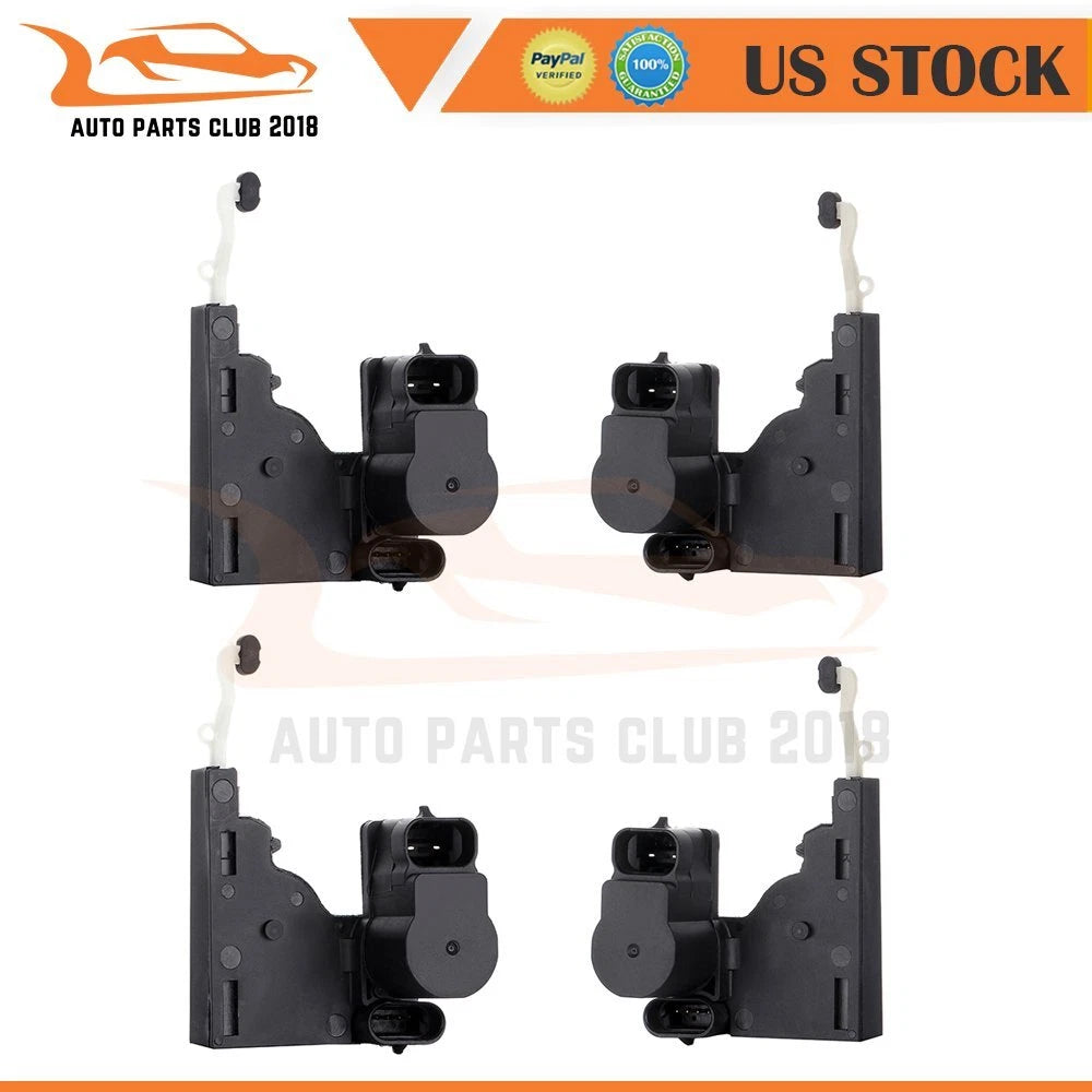 Set of 4 Door Lock Actuators for Buick Chevrolet Silverado 