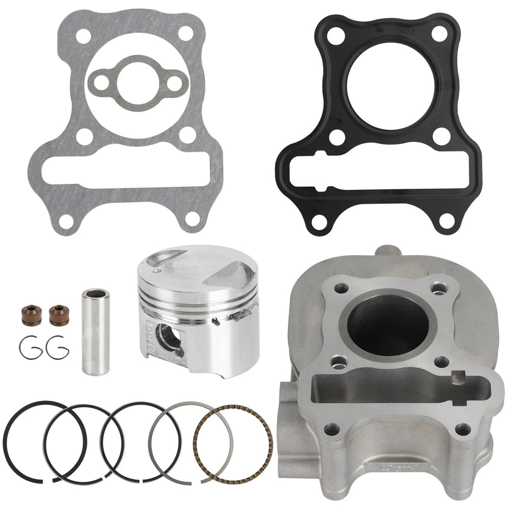 Cylinder Piston Kit for Suzuki Lets 4 UZ50 (CA41A A50G) 12111-32G01 11211-32G00