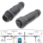 5 Pin Male Female Terminal Resistor Connector for NMEA 2000 (Marine)