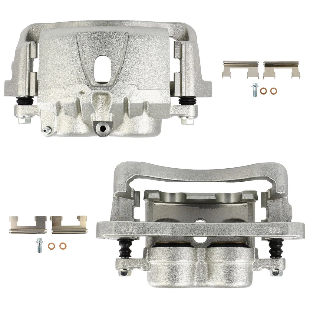 Set of 2 Rear Brake Calipers for Chevrolet Silverado 3500 (2001–2006)