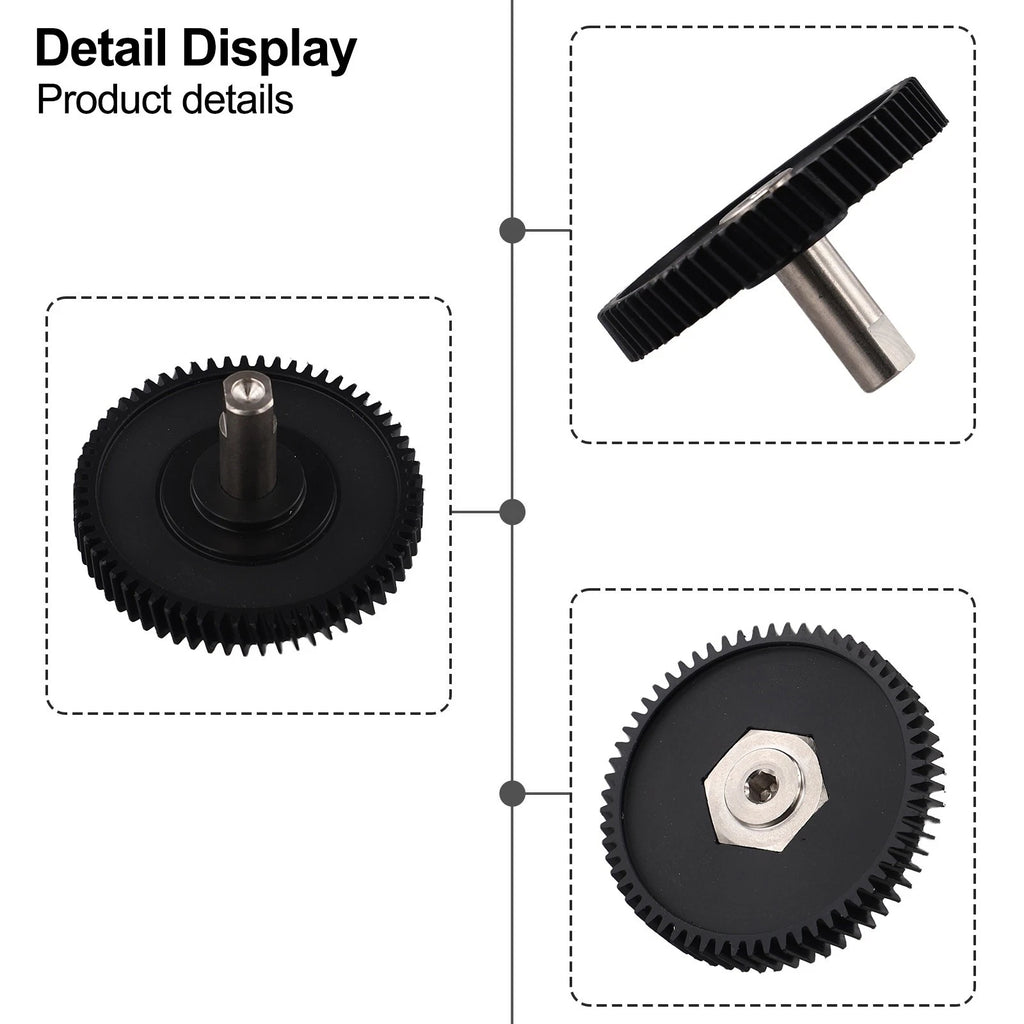 Sunroof Motor Gear Repair Part with Shaft for BMW E60 (2004–2010) OEM 54103448675