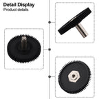 Sunroof Motor Gear Repair Part with Shaft for BMW E60 (2004–2010) OEM 54103448675