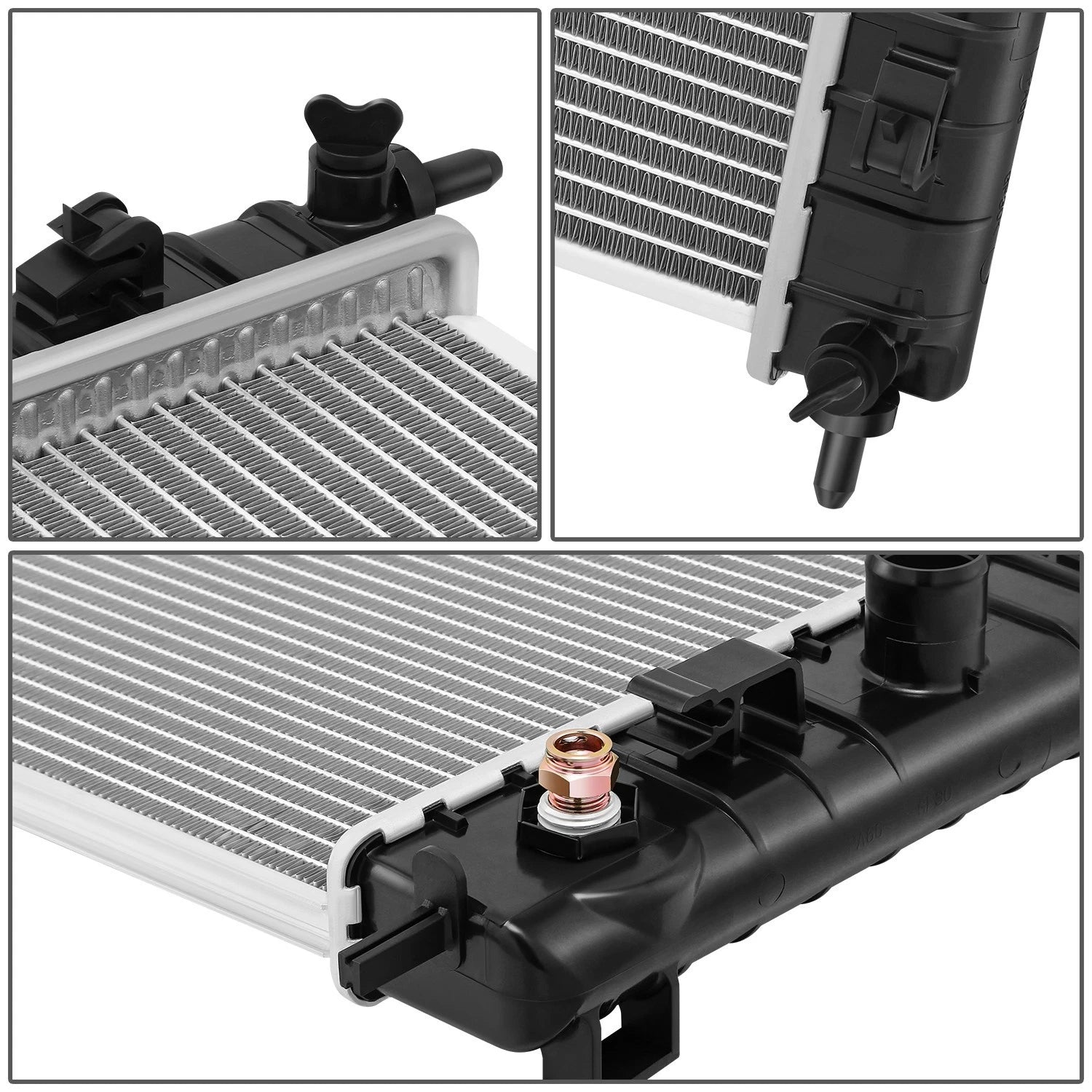 Factory Style Aluminum Core Radiator DPI2765 for Chevrolet Malibu (2004–2008)