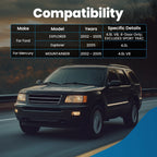 Front Upper Control Arms for Ford Explorer & Mercury Mountaineer (2002–2005)