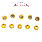 20pcs Billet Aluminum Fender Bumper Washer Bolt Dress Up Kit for Universal