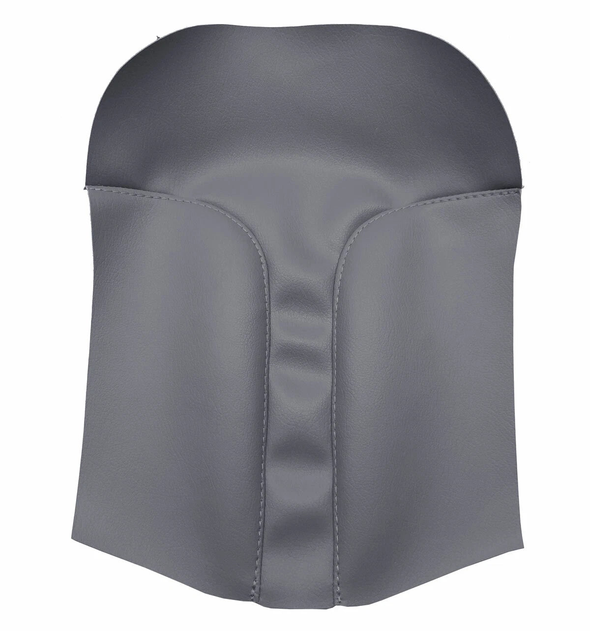 Center Console Lid Armrest Cover for Nissan Rogue (2017–2020) Gray PVC Leather