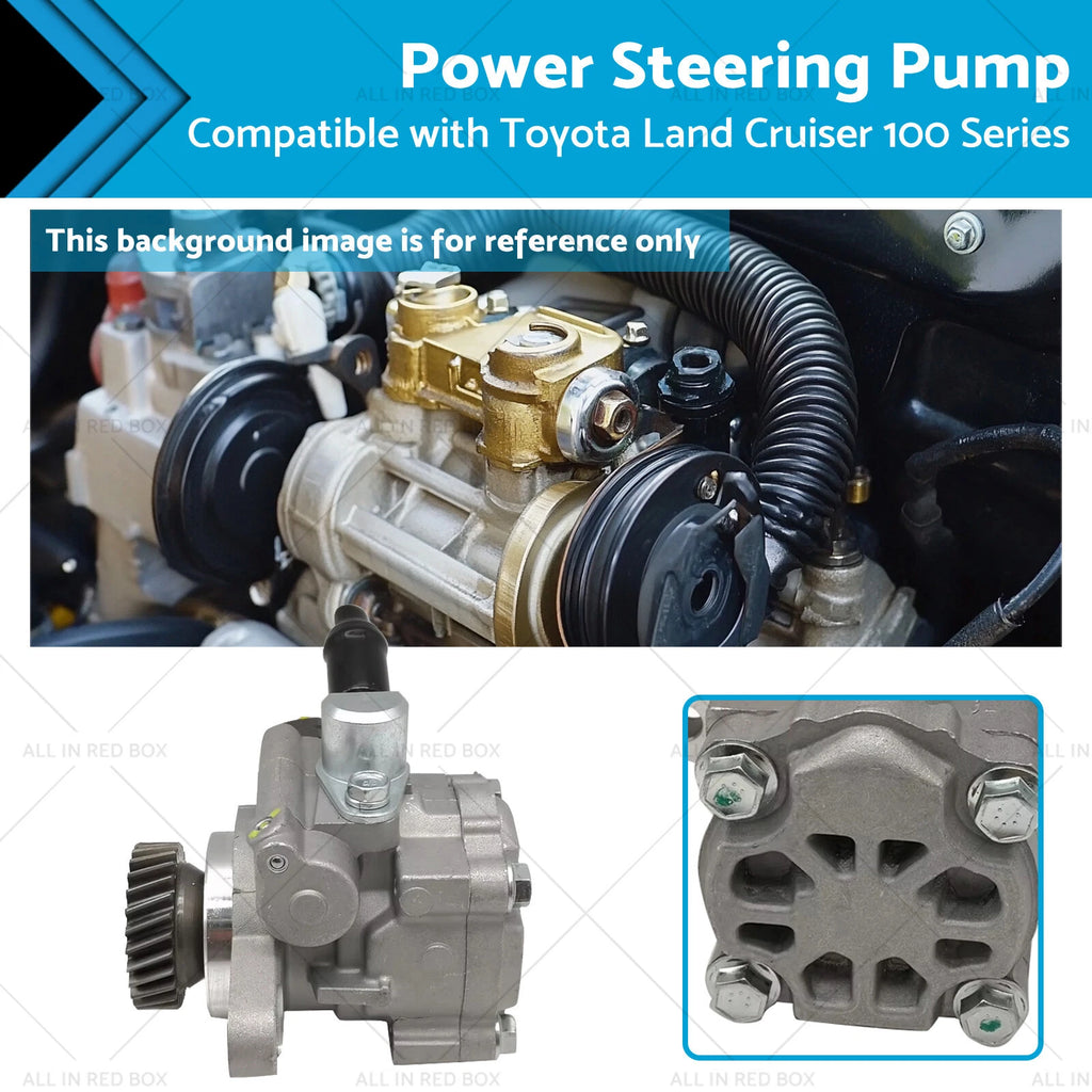Power Steering Pump for Toyota Land Cruiser 100 Series 1HD-FTE (1998–2007)