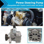 Power Steering Pump for Toyota Land Cruiser 100 Series 1HD-FTE (1998–2007)
