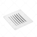 Rectangular Air Vent for Caravan Boat Wall Eave (Stainless Steel)