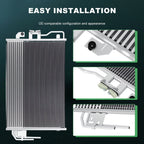 AC Condenser for Ford Escape, Mercury Mariner, Mazda Tribute (2008–2011)