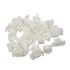 Fixing Clips for Mercedes 190 W201 W124 (1982–1993) - Set of 4 White