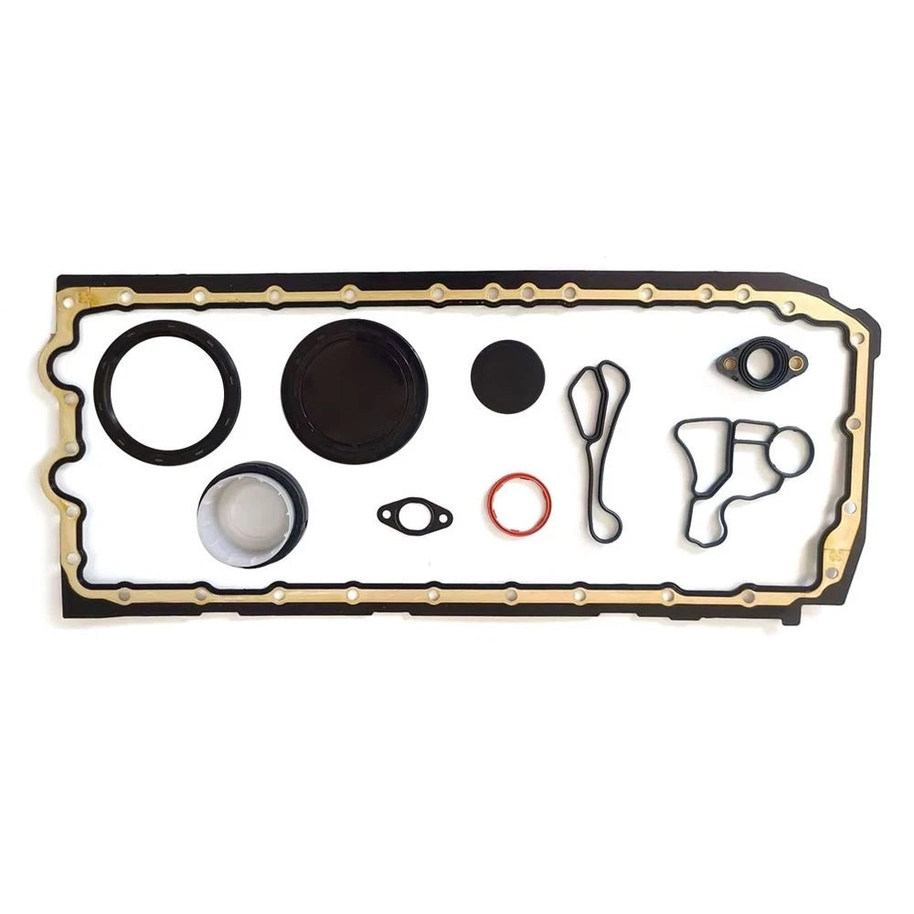 Oil Pan Gasket Set w/ Oil Cooler Seal for BMW 535i GT xDrive (2011–2017)