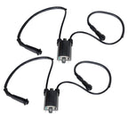 2X Ignition Coil & Spark Plug Cap for Honda Shadow VLX VT600C (1988–2007)