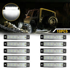 10X LED Rock Lights for Jeep (Offroad Truck UTV ATV)