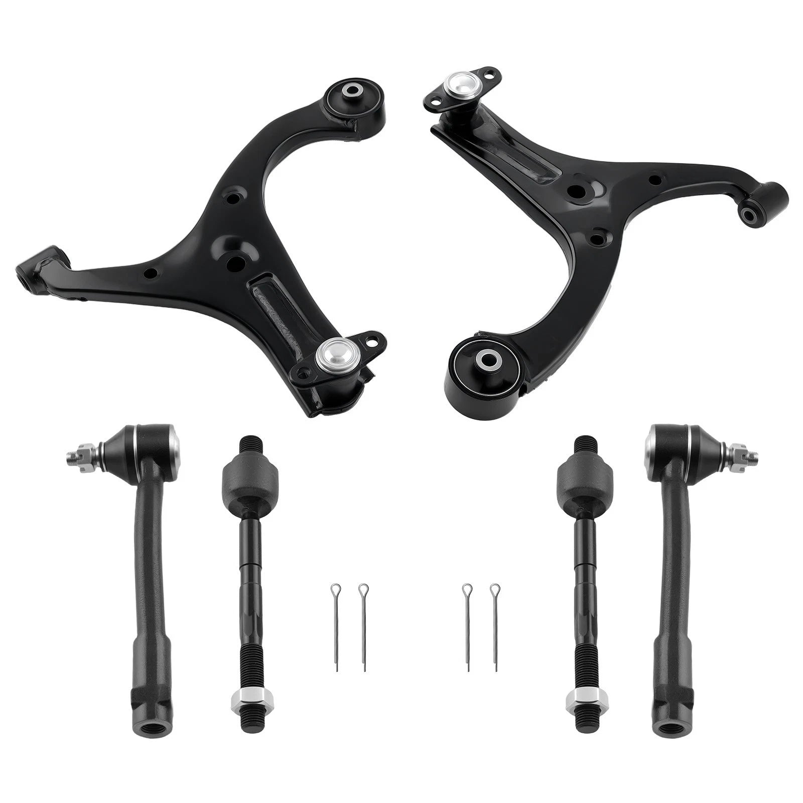 8pc Front Lower Suspension Control Arm Ball Joint Kit for Kia Rio/Rio5 (2006–2011)