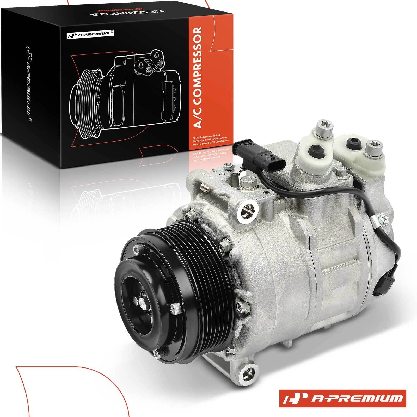 AC Compressor with Clutch for Mercedes GLE350, GLE43 AMG (2016–2018)