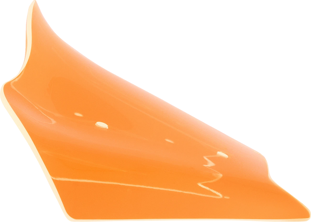 Klock Werks 8" Kolor Flare Windshield for Harley FLHX (KWW-01-0724) - Orange Ice